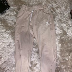 Gymshark joggers cream